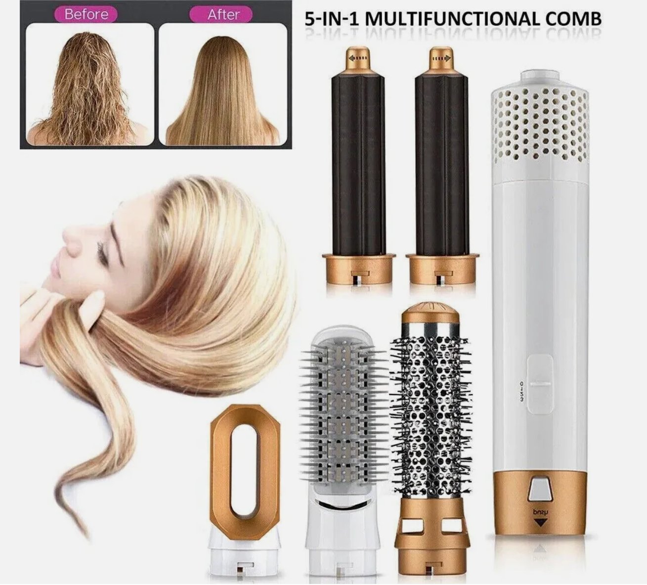 5-in-1 Hair Styler Brush